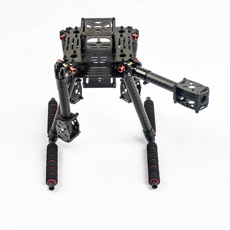 LX350 PRO Carbon Fiber Umbrella Folding Quadcopter Frame Kit F450 E350 F330 Compatible Multi Axis Aerial Photography - Image 2