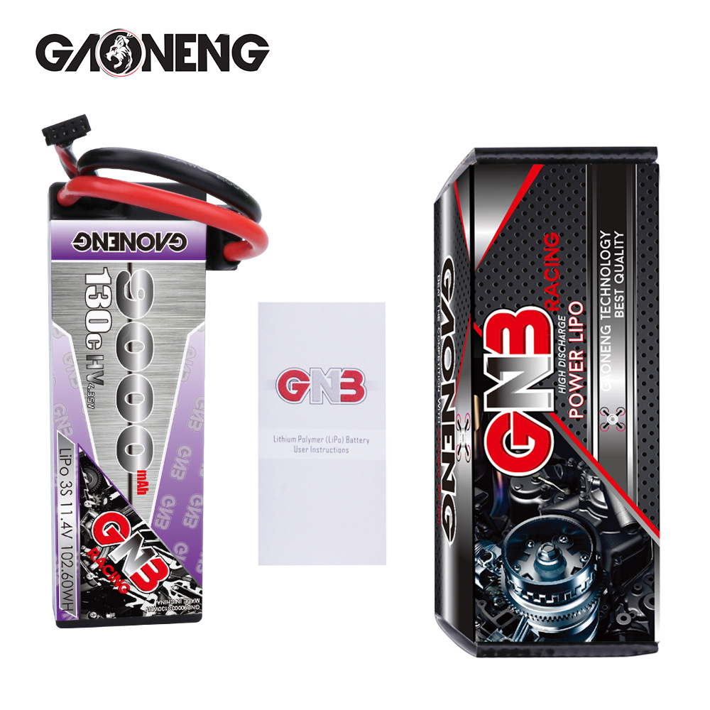 GNB 9000mAh 3S 11.4V 130C HV Hartschalen-LiPo-Akku für RC-Autos vom Modell GAONENG - Image 3