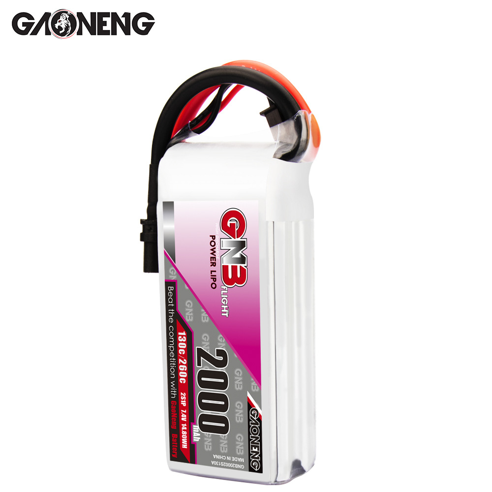 GNB High Energy 2000mAh 2S 7,4V 130C LiPo-Akku für RC-Autos und FPV-Drohnen - Image 5