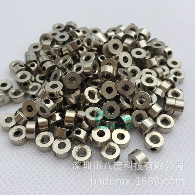 Fixed Wing Model Aircraft Remote Control Landing Gear Wheel Set 4.1 2.1 3.1mm Wheel Lock Ring Metal RC Planes Accessory - Image 3