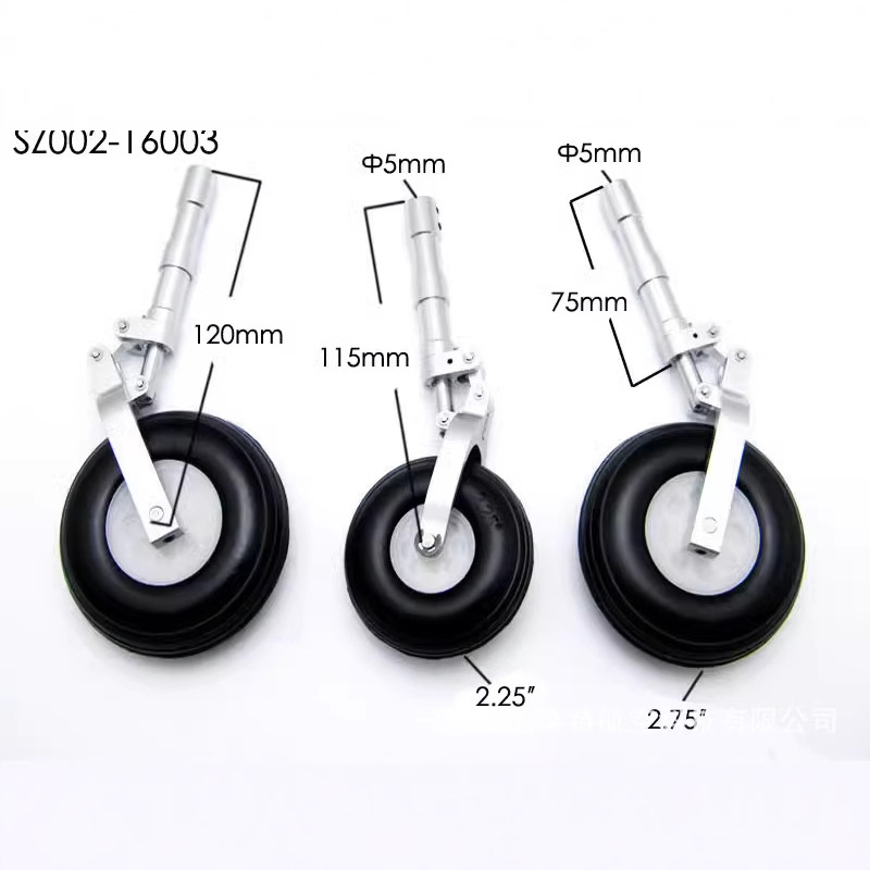 Remote Control Aircraft Electronic Retractable Landing Gear Metal Shock Absorbing Legs - Image 4