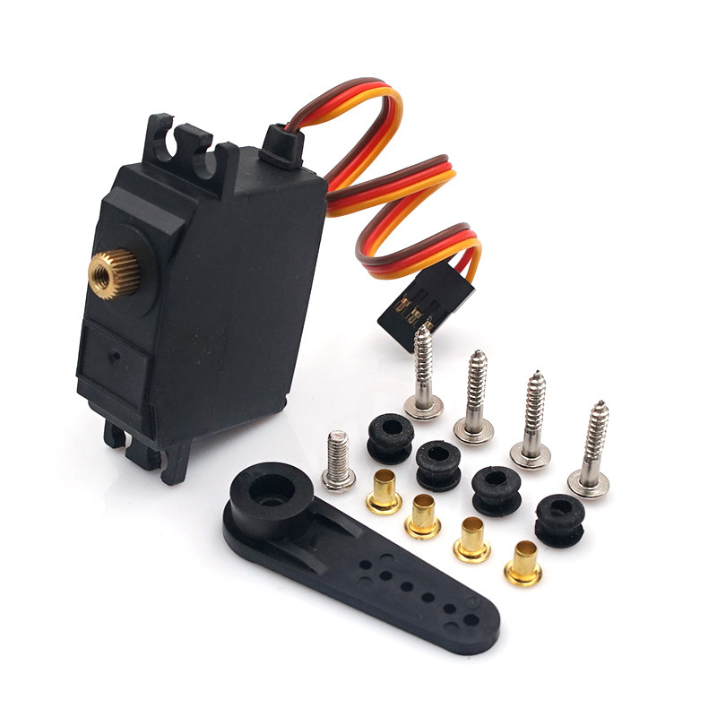 Weili 12428 12423 RC Car Brushless Metal Steering Gear Motor Upgrade Part for 144001 - Image 3