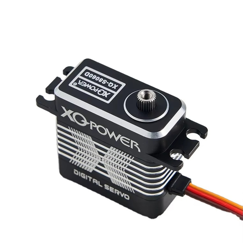 60kg Coreless Servo 8.4V High Voltage 25t Steel Gear All Aluminum Shell for RC Car Steering Robotics XQ S8060D - Image 3