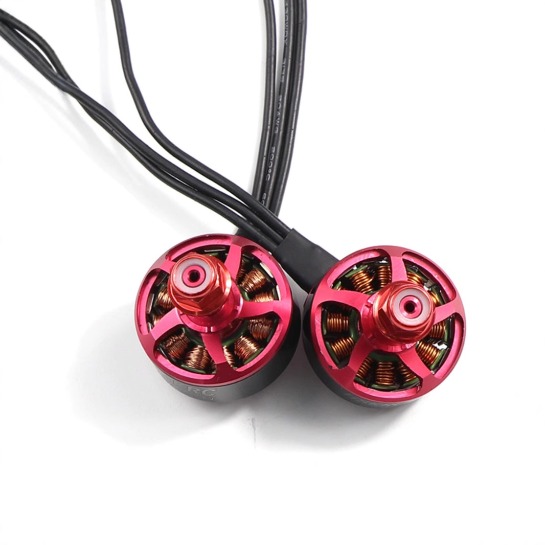 HKSRC 2205 2450KV FPV Racing Drone Motor Orange Black - Image 2