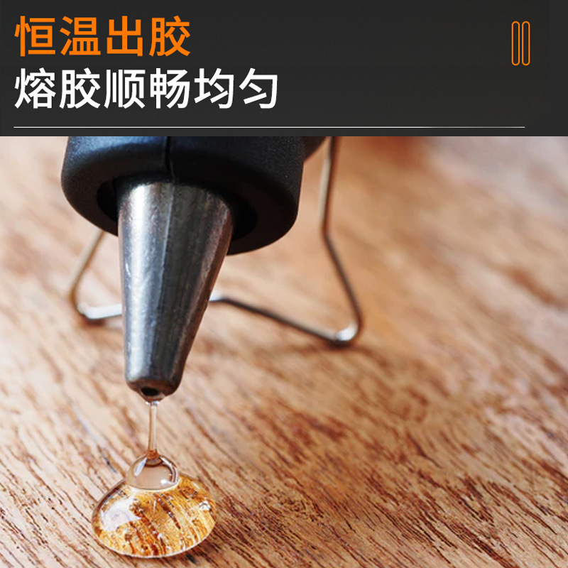Model Aircraft White Translucent Hot Melt Glue Stick 10mm 270mm 7mm 270mm High Viscosity Durable Bonding - Image 4