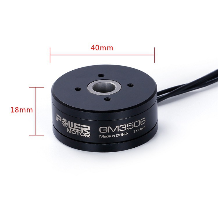 iFlight iPower GM3506 Hollow Shaft Brushless Gimbal Motor for SLR Aerial Photography - Image 5