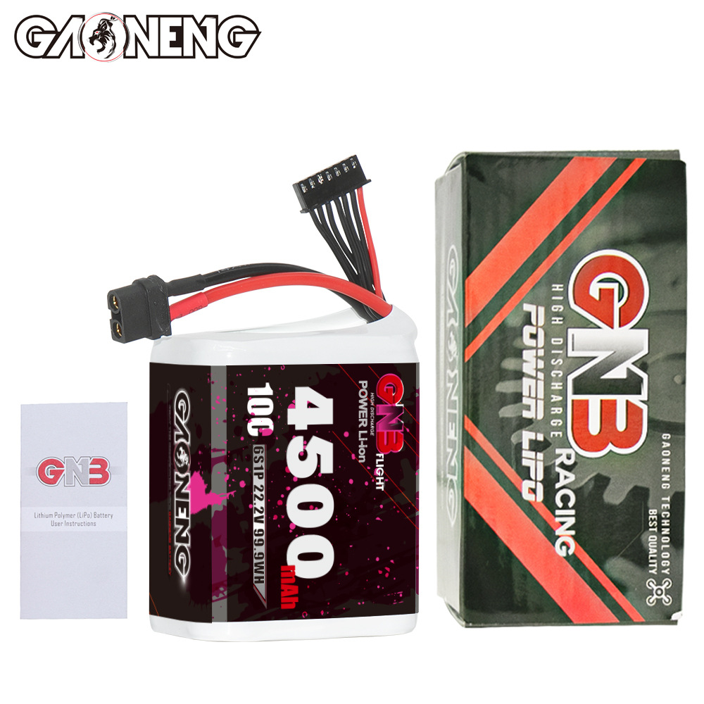 Акумулятор GNB High Energy на 4500 мА·год, 6S, 22,2 В, 10C для квадрокоптерів – Molicel 21700 P45b - Image 5