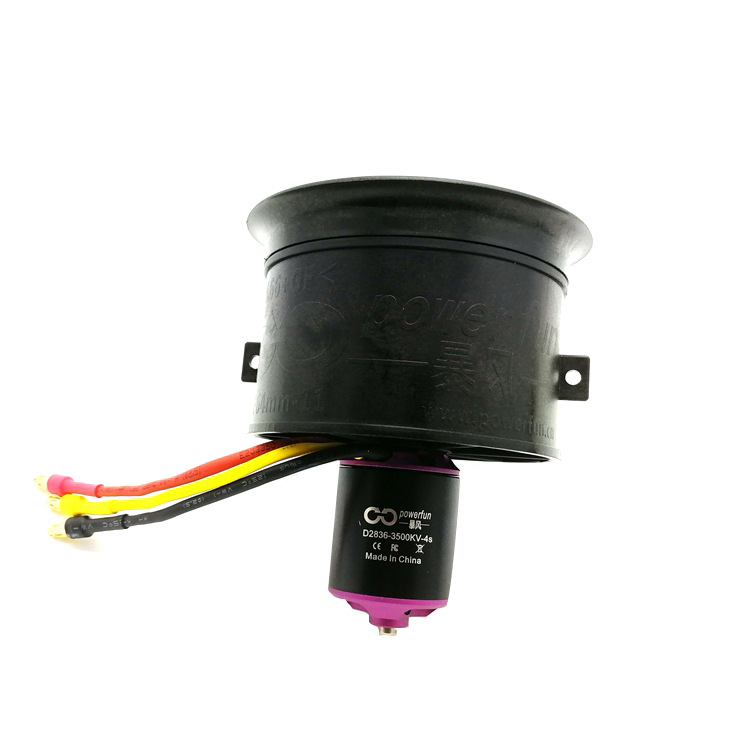 Big Storm Culvert Fan 64mm 11 Leaf Model Launch Motor Propeller for RC Aircraft - Image 5