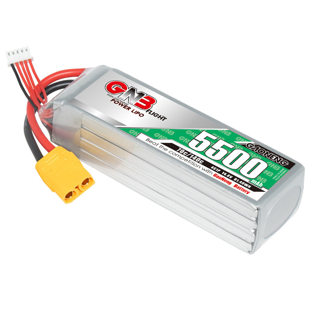 Аккумулятор GNB High Energy на 5500 мАч, 4S, 14,8 В, 70C для FPV-моделей с фиксированным крылом и вертолетов - Image 5