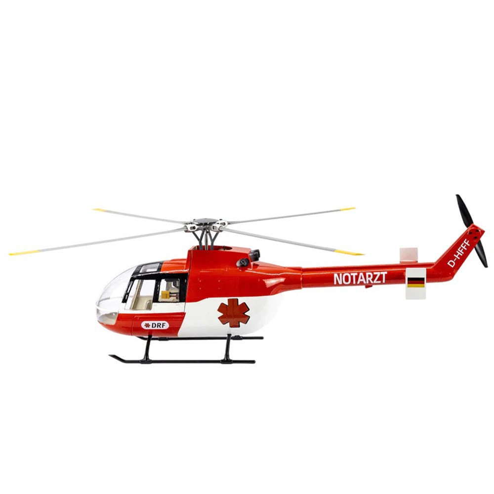 Flying Wing Bo105 Helicopter 450L Single Rotor Simulation RC Model Aircraft Ace Flight Control - Image 5