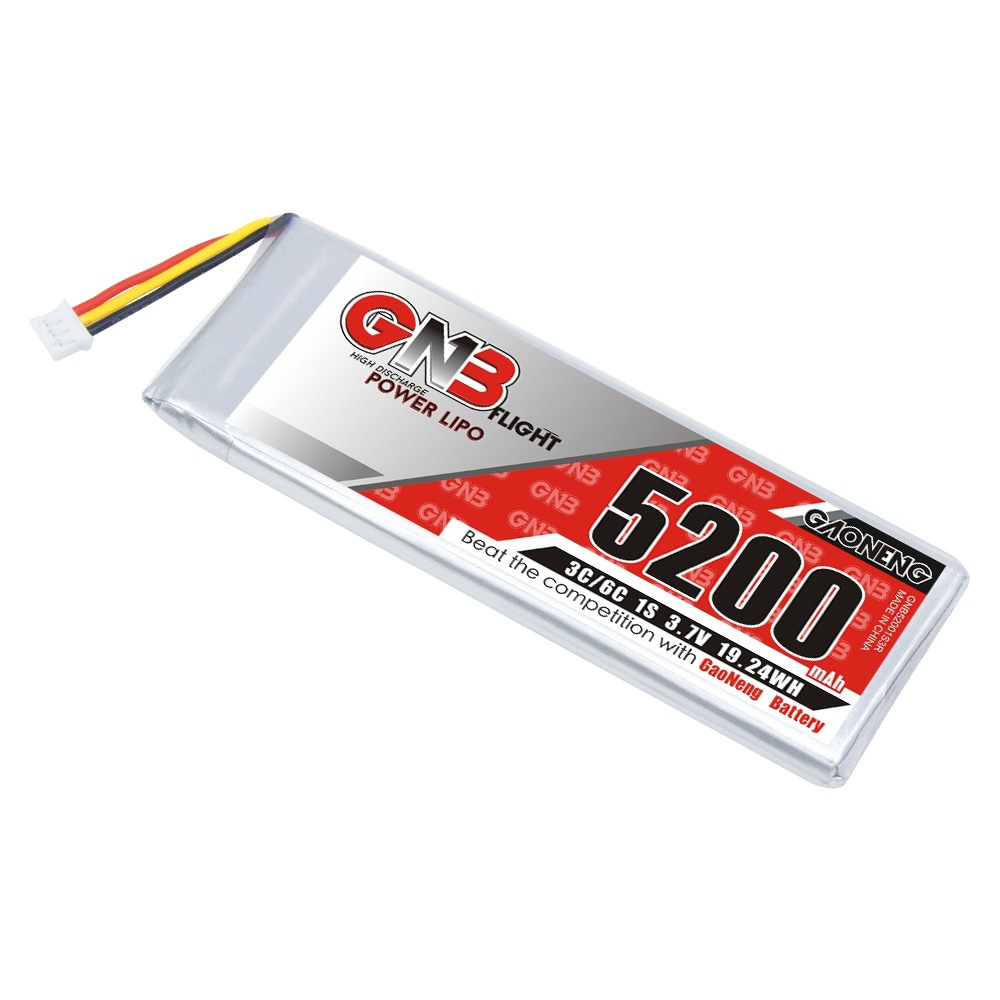 Gaoneng Gnb 5200 mAh 1S 37 V 3C LiPo-Akku für die TBS Tango 2 Fernsteuerung, Modell GNB52001S3R - Image 5