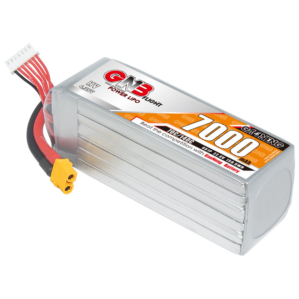 GNB Hochleistungs-Akku mit 7000 mAh, 6S, 22,8 V und 70 C für RC-Autos, Modellschiffe und Hubschrauber - Image 5