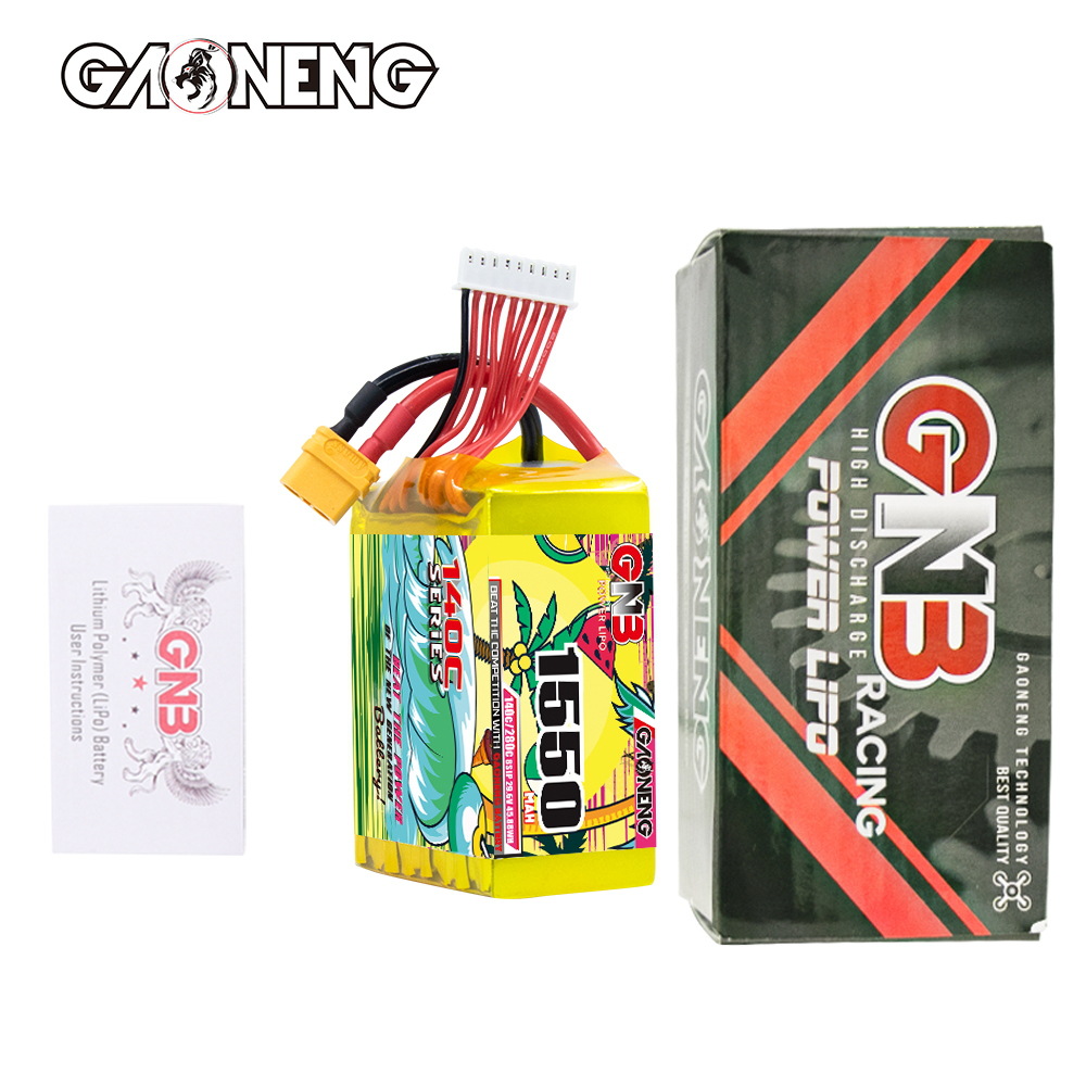 GNB High Energy 1550mAh 8S 29,6 V 140°C LiPo-Akku für FPV-Drohnen und RC-UAVs - Image 4