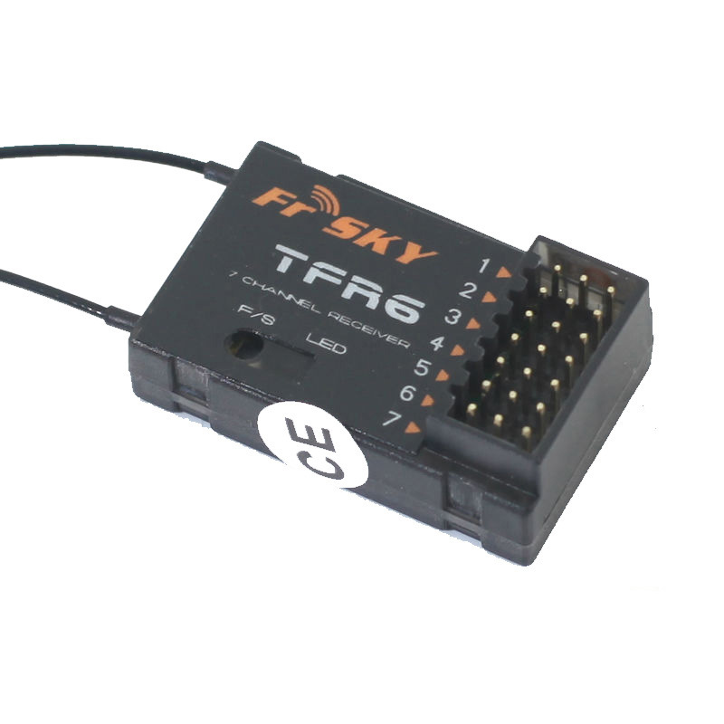 FrSky TFR6 TFR6-A 2.4G 7-Channel FASST Compatible Receiver Futaba Remote TFR6A - Image 5