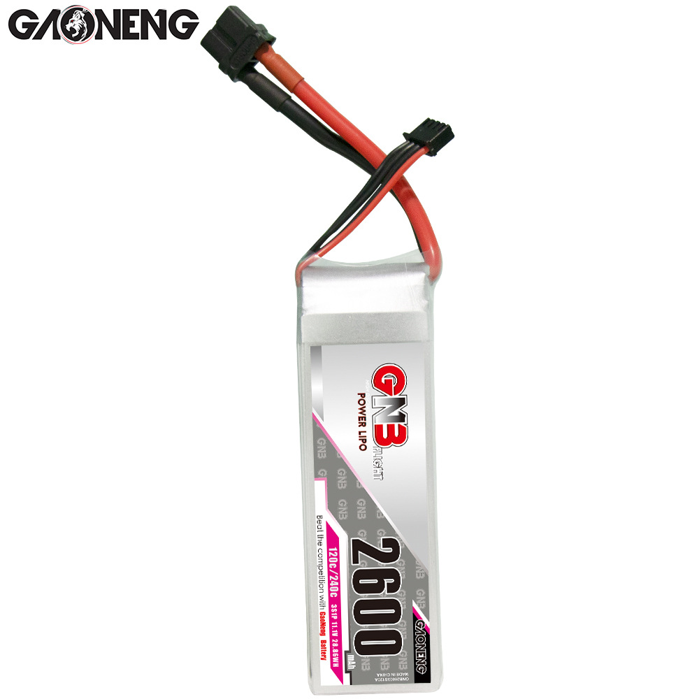 GNB High Energy 2600mAh 3S 11,1V 120C LiPo-Akku für das RC-Boot-Modell WL935 - Image 5