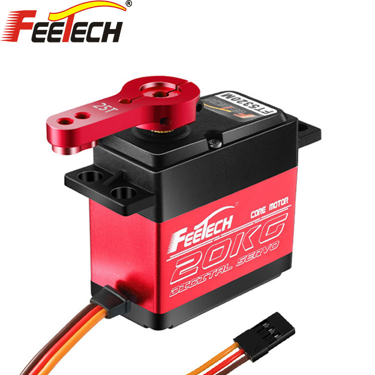FT5320M Waterproof Digital Servo 20KG High Torque Metal Steel Gear 180 Degree Large Angle - Image 4