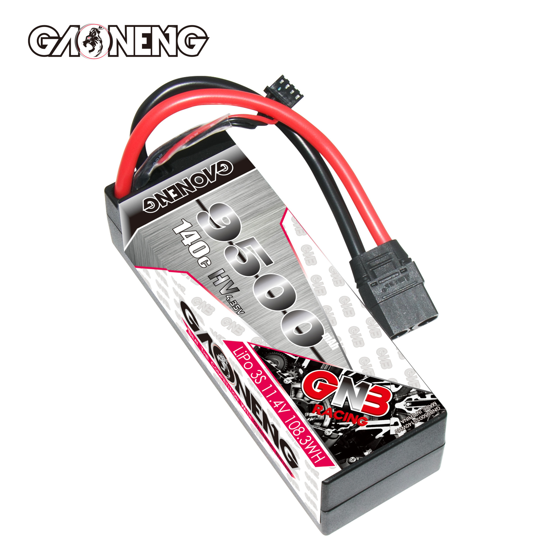 GNB 9500mAh 3S 11,4 V 140°C HV RC-LiPo-Akku mit Hartgehäuse für RC-Autos - Image 3