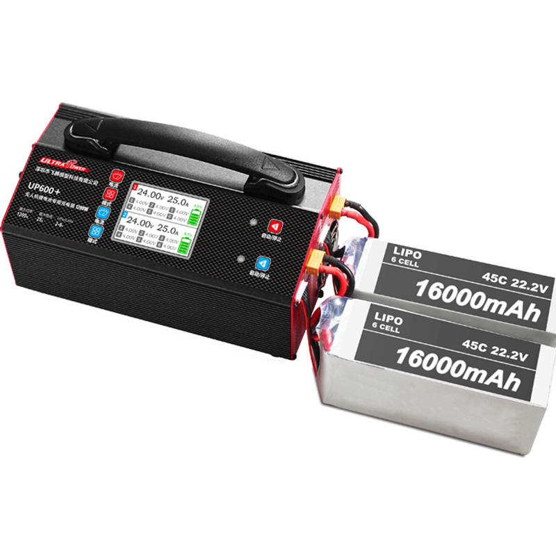 Feiteng UP600+ Lithium-Akku-Ladegerät 1200 W, doppelter Kanal, 25 A – Laden von 2S bis 6S-Akkus - Image 3