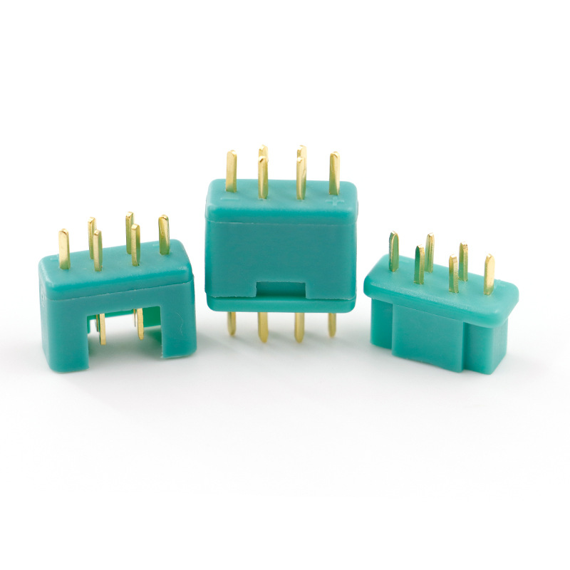 Amass vergoldeter MPX-sechseckiger Stecker AM-1016 – männlich und weiblich mit 6 Kontakten, Nylonschutzschlauch für Segler-Modellzubehör - Image 5