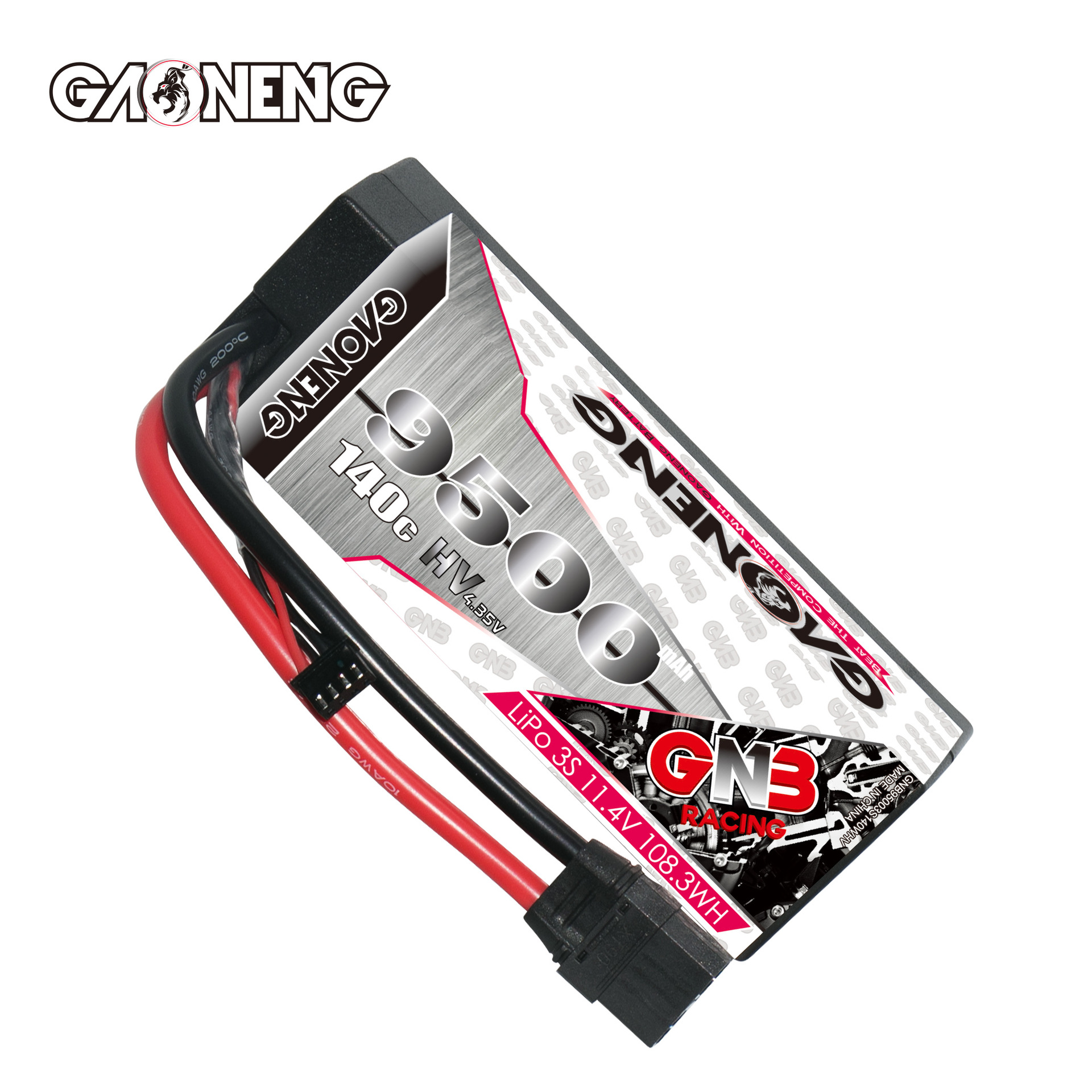 GNB 9500mAh 3S 11,4 V 140°C HV RC-LiPo-Akku mit Hartgehäuse für RC-Autos - Image 5