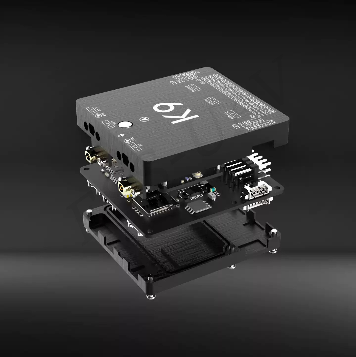 Контроллер полета Acfly K9 с двойным IMU и технологией RTK для мультироторных дронов - Image 3
