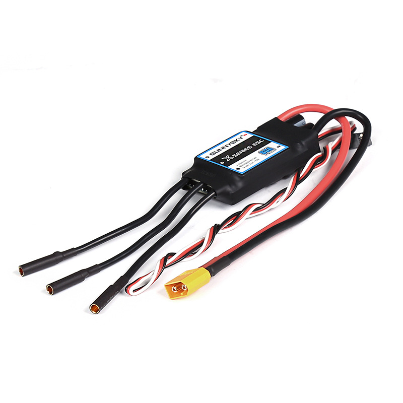 Langyu 2-6S 40A 60A 80A Brushless ESC for Fixed-Wing Ducted KF Plane RC Models - Image 5