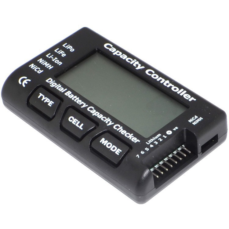 Cellmeter-7 Digital Battery Tester 2-7S Voltage Display for RC Aircraft Lithium Batteries - Image 2
