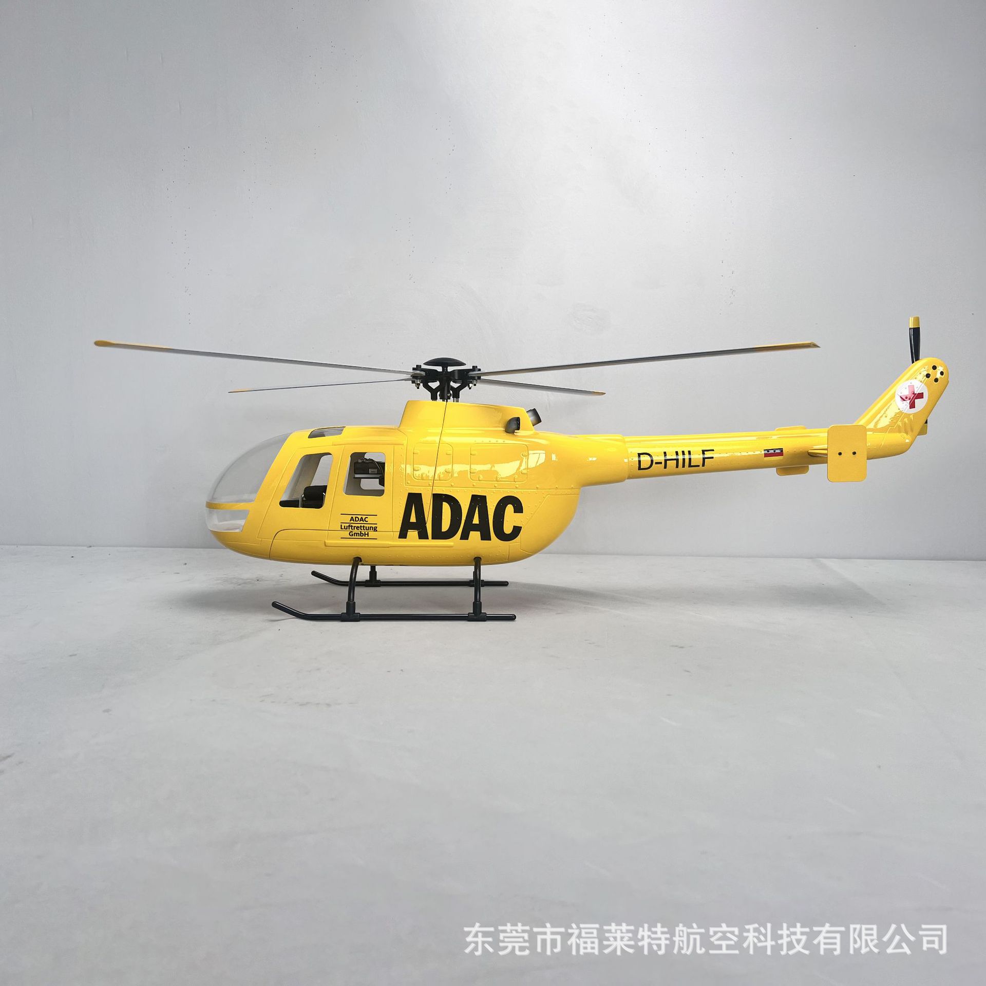 470 Level Bell 206 RC Helicopter Model 470L with Control System - Image 2