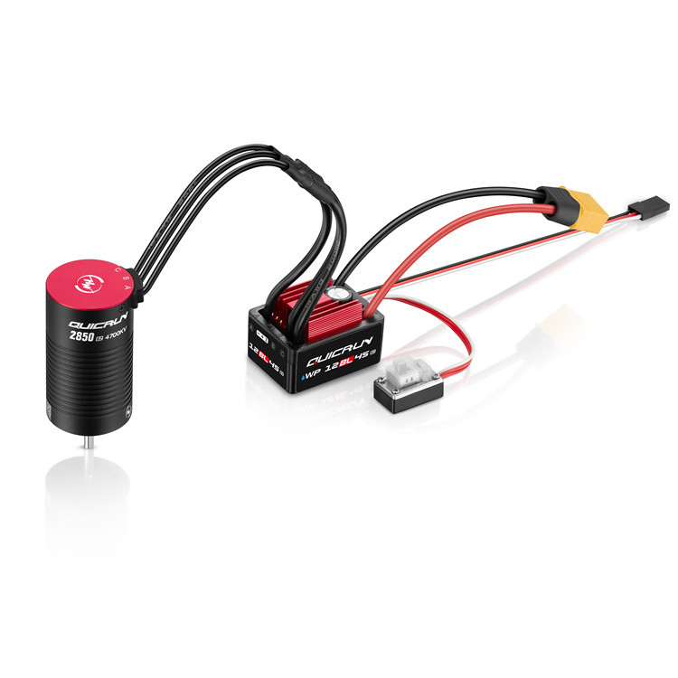 Hobbywing Quicrun WP 12BL45 G2 ESC 2840SL 2850SL Motor Combo - Image 2