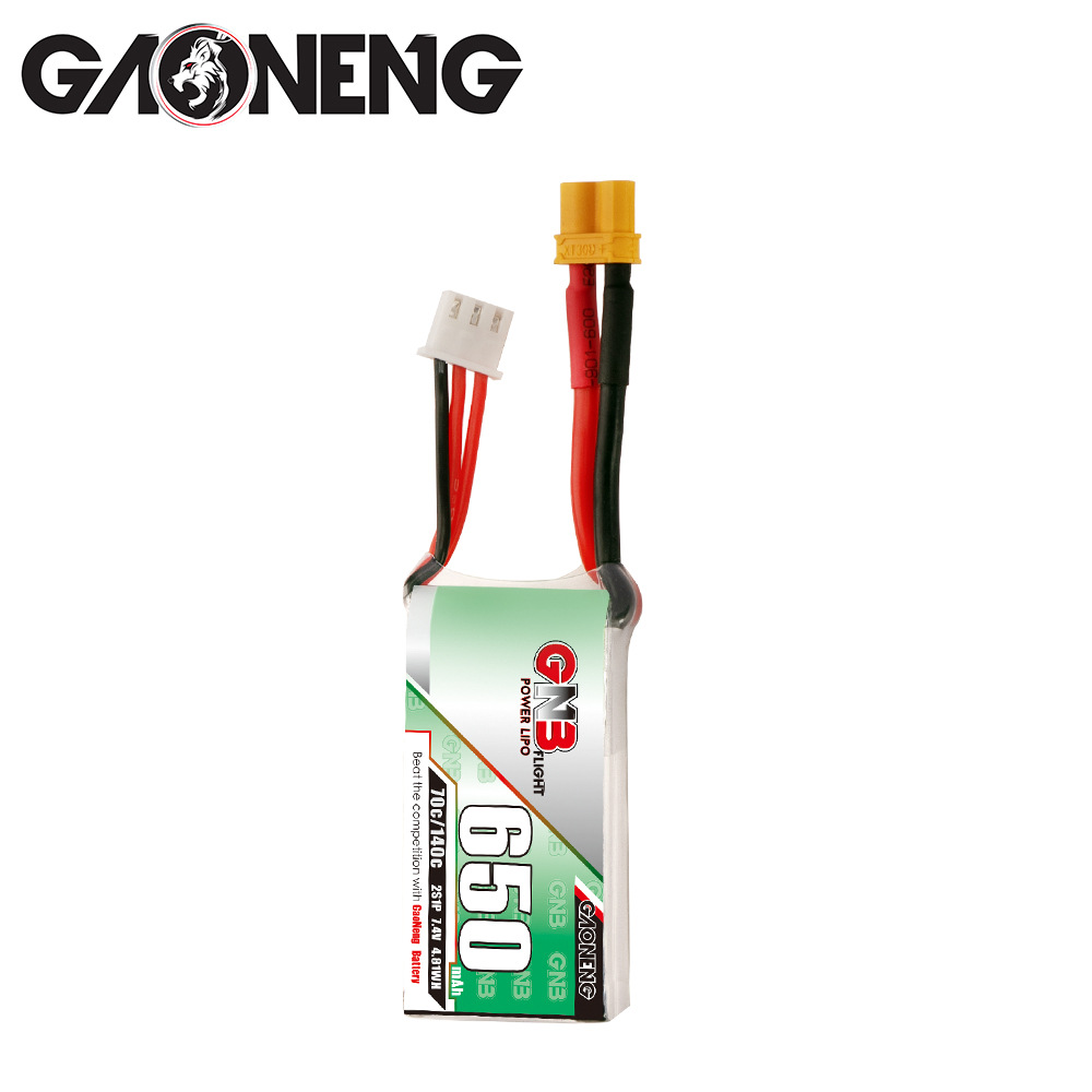 GNB High Energy 650mAh 2S 7.4V 70C Lithium Battery for FPV Drone RC Models GAONENG - Image 5