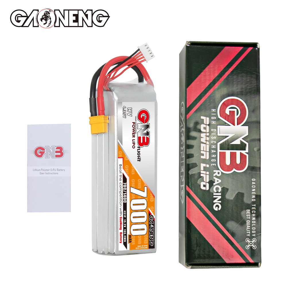 GNB High Energy 7000mAh 4S 152V 70C FPV HV RC Lipo Battery - Image 4