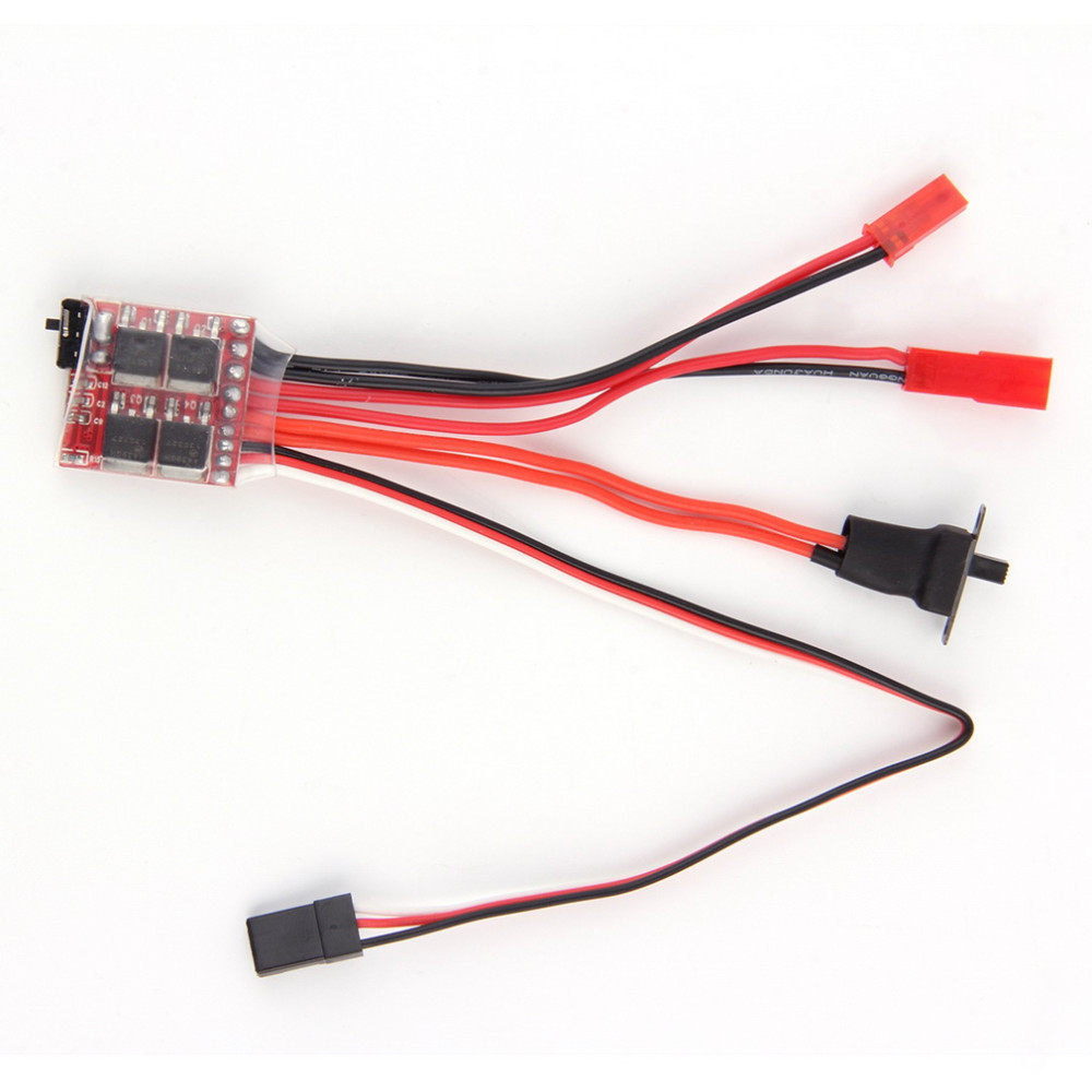 Bidirectional Brushed ESC with Brake 10A 20A 30A for RC Model Cars Boats - Image 3