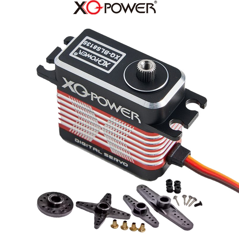 Сервопривод Xqpower с крутящим моментом 35 кгс·м и стальными шестернями – модель XQBLS8135D - Image 2