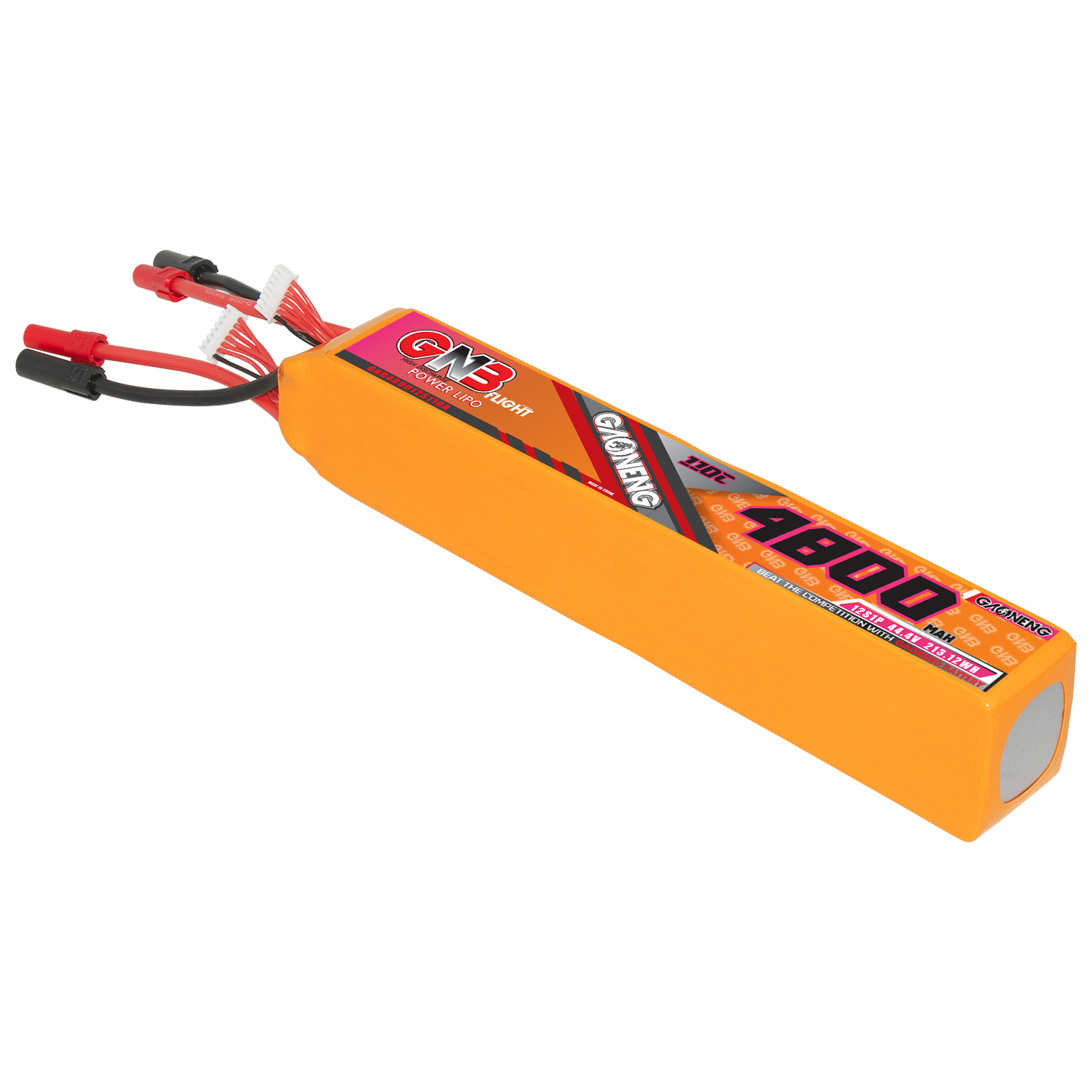 GNB High Energy 4800mAh 12S 44.4V 110C LiPo-Akku für elektrische Hubschrauber der Klasse 600–700 – Modell GNB480012S110A - Image 3