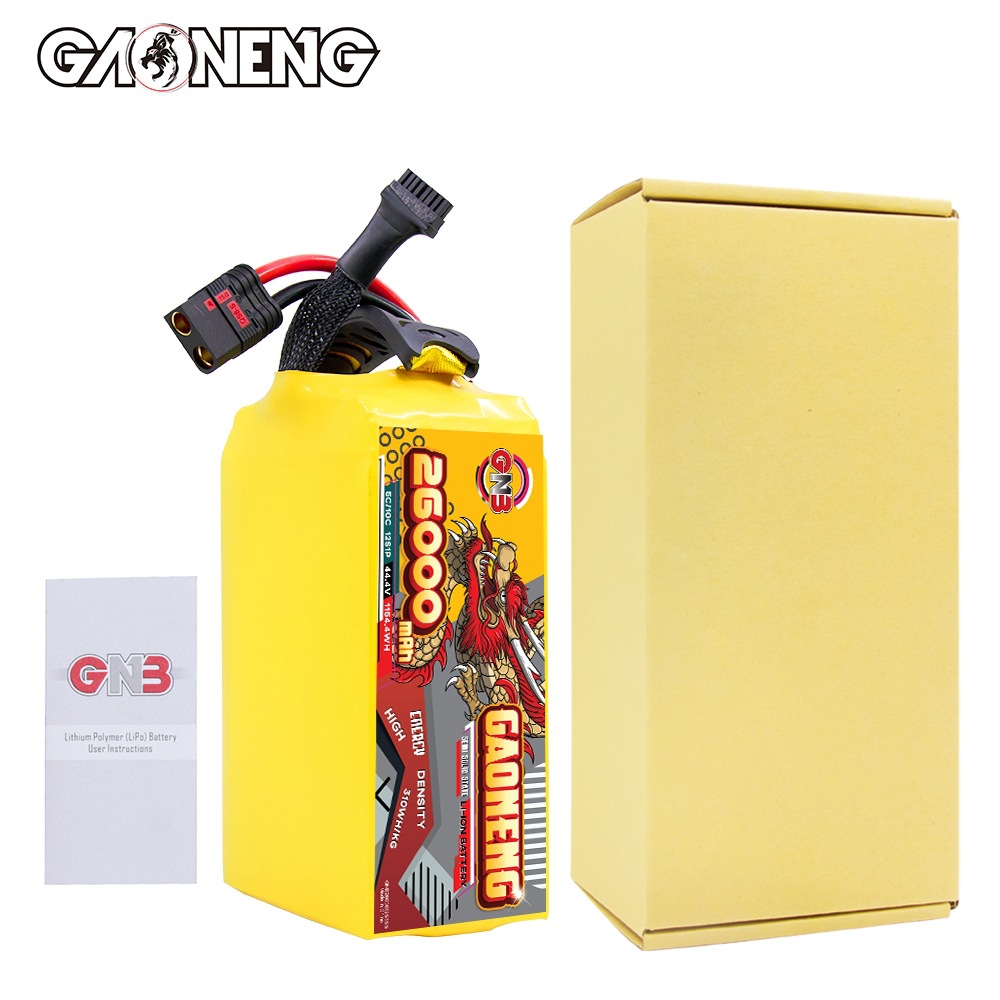 GNB Hochleistungs-Lithium-Akku mit 26000 mAh, 12S, 44,4 V und 5 C für FPV-UAVs bei Langstreckeneinsätzen - Image 4