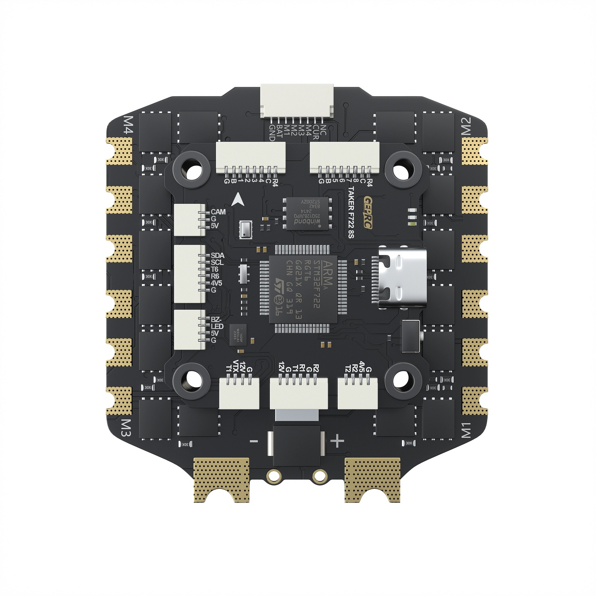 GEPRC TAKER F722 BLS 100A 8S Stack Flight Tower for FPV Drone Racing Quadcopter Accessories - Image 2
