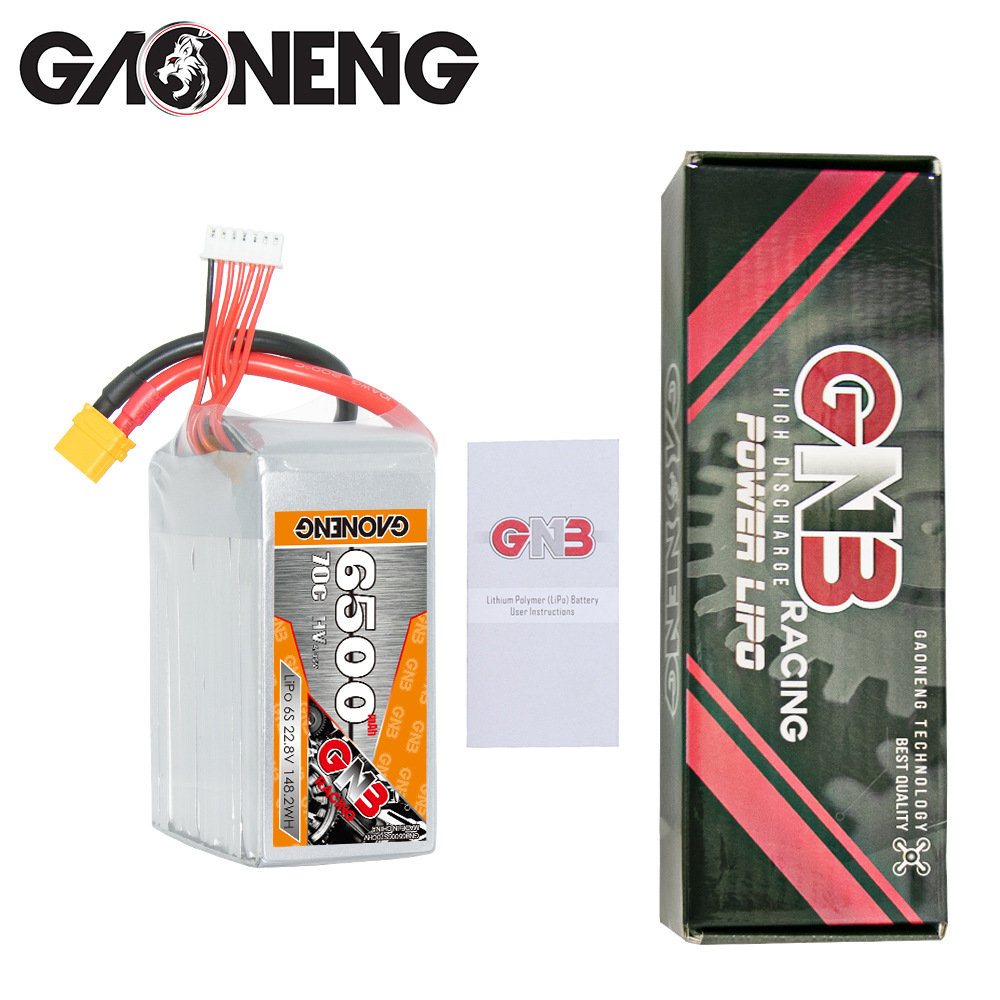 GNB High Energy 6500 mAh 6S 22,8 V 70 C HV-LiPo-Akku für FPV-Drohnen und RC-Modelle - Image 4