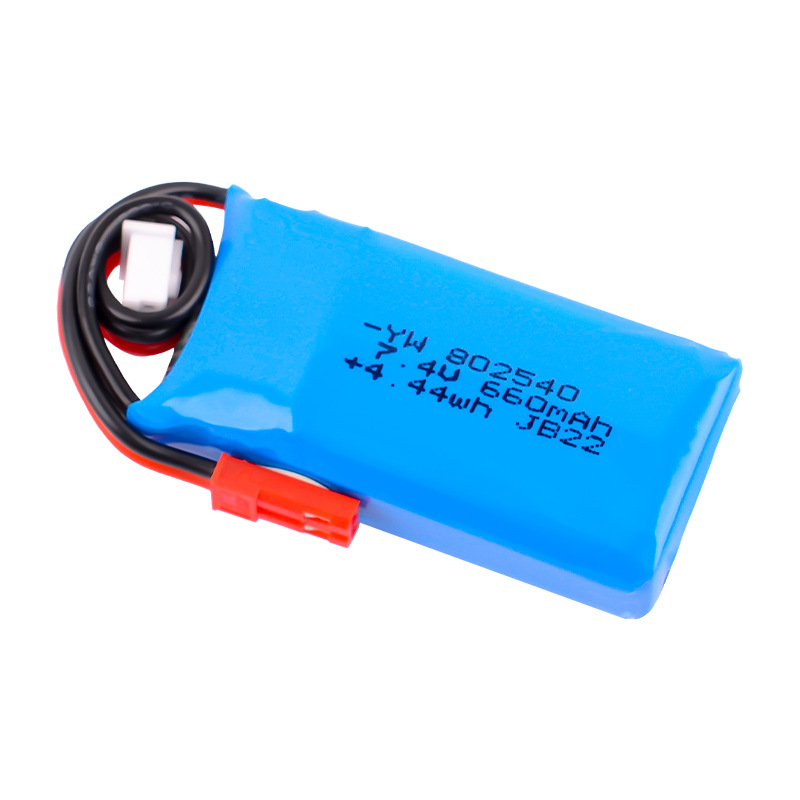 Ledi A560 FixedWing Accessories 74V 660Mah 30C Lithium Battery 2S UAV Model Aircraft 802540 - Image 3