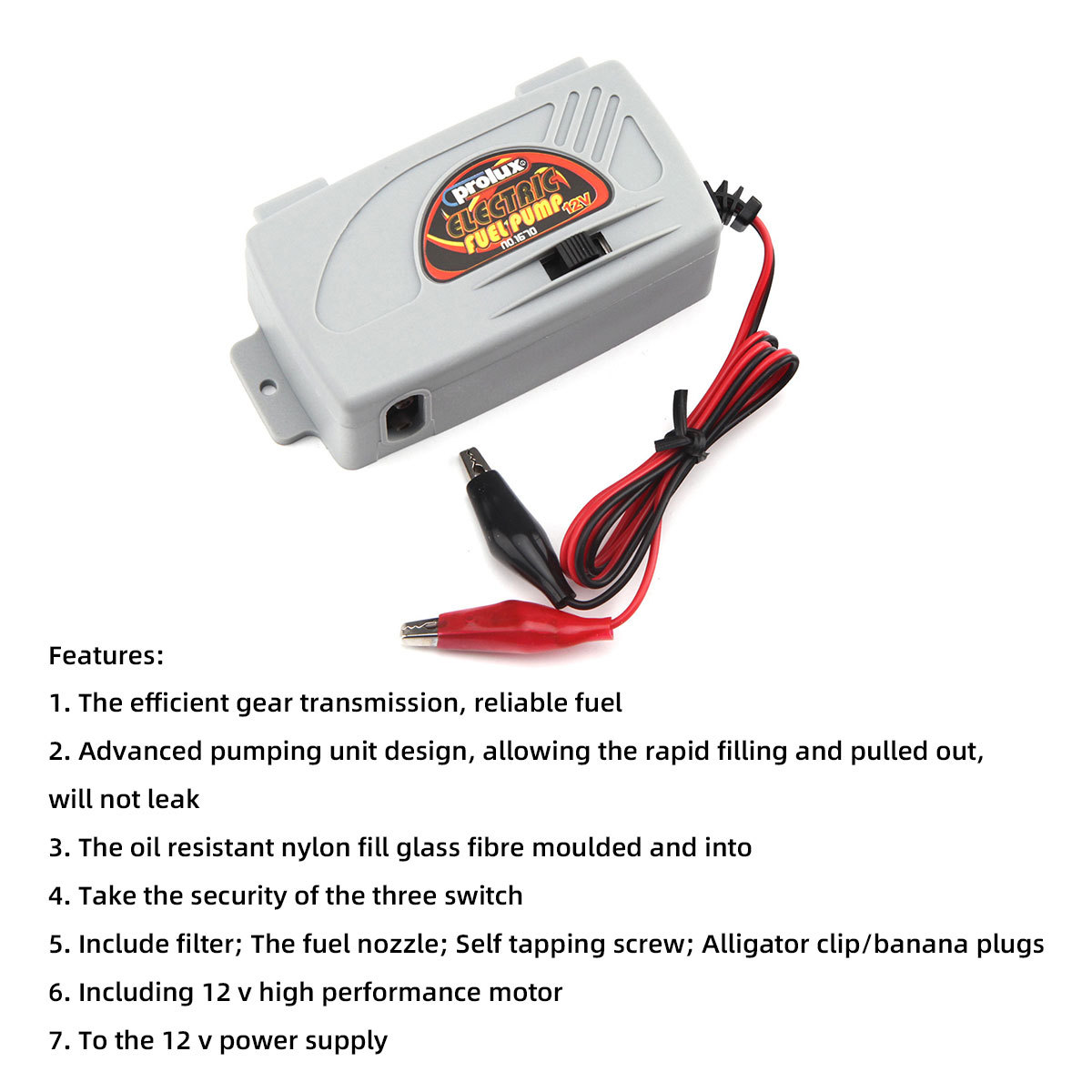 Prolux PX1670 PX1673 Electric Oil Pump for RC Airplanes Fuel Pump - Image 4