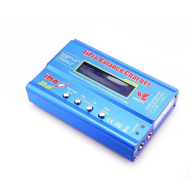 IMAX B6 Charger 80W Multifunctional Lithium Battery Balance Charger 1 to 6S with Power Adapter XT60 XT90 - Image 5