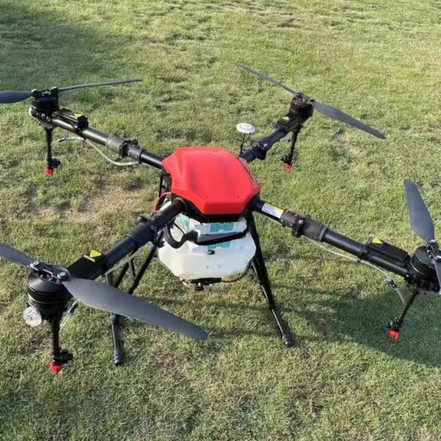 Intelligenter Fernsteuerungs-Drohnenflugkörper mit 4 Achsen und 10-Liter-Wassernebelanlage – faltbarer Mehrrotor für die Landwirtschaft - Image 2