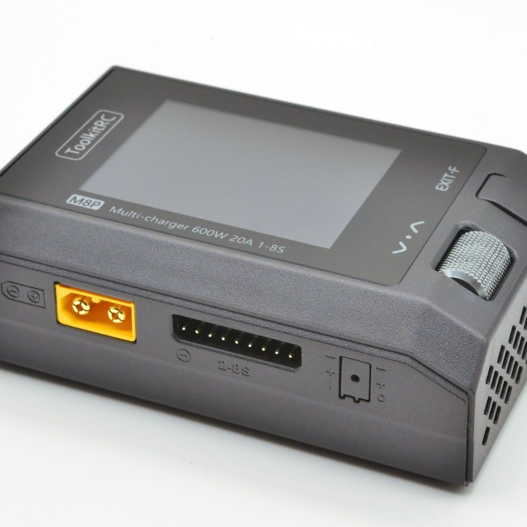 Toolkitrc M8P Balancer-Ladegerät – 1-8S, 600 W, 1000 mA Ausgleichsstrom, Batterieschutz - Image 4
