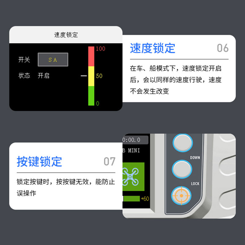 MC8B Mini 8 Channel 2G Remote Control Receiver for Fixed Wing FPV Quadcopter Ship Model - Image 4