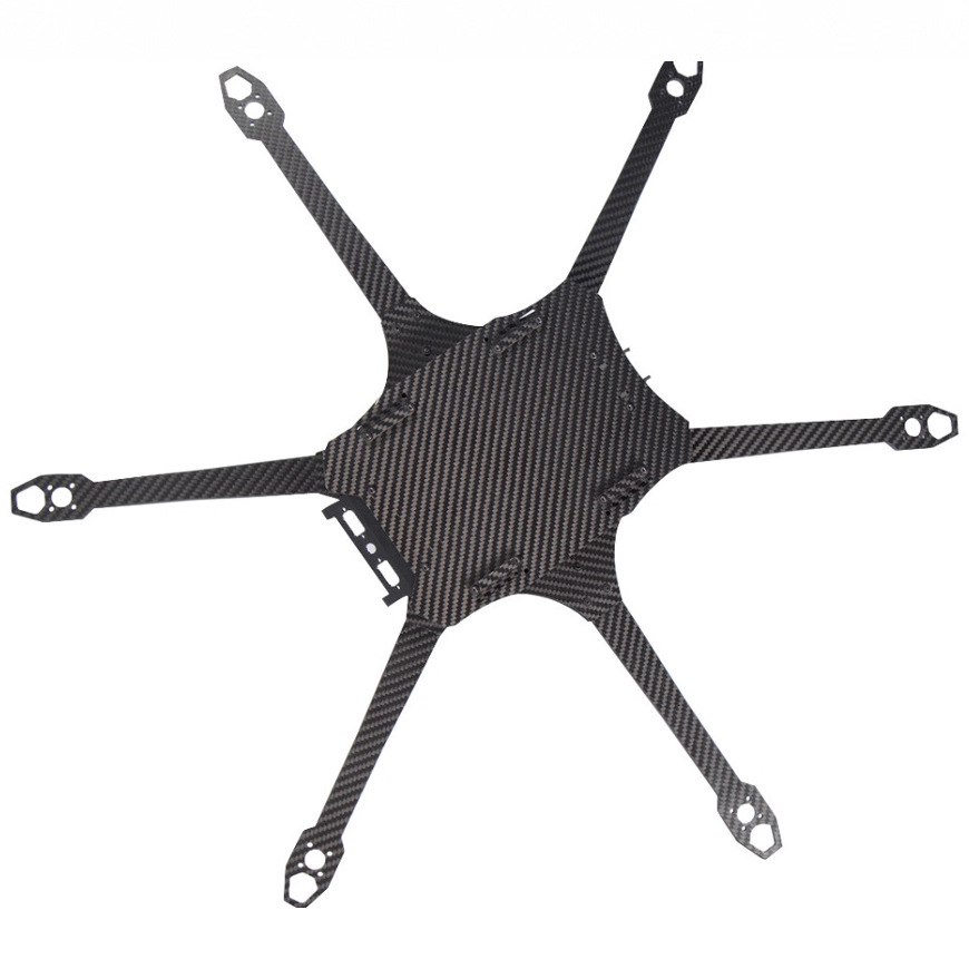 Tearckep GX V6 10inch Six Axis Carbon Fiber Frame for Long Range FPV Drone - Image 2