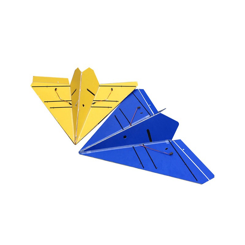 Remote Control Model Aircraft Fixed Wing KT Board Paper Delta Wing Electric Aircraft 1m Wingspan DIY Glider PNP - Image 5