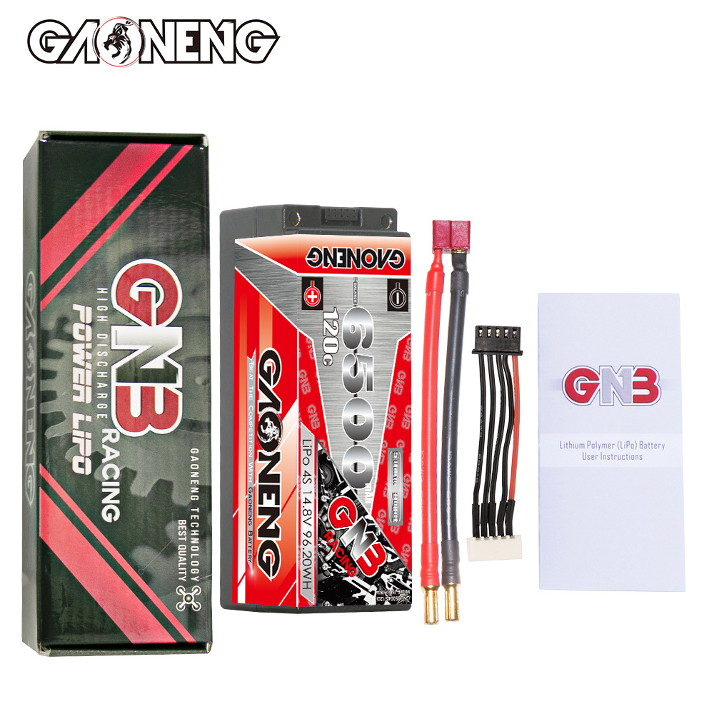 GNB High Energy 6500mAh 4S 14,8 V 120C LiPo-Akku für 1/8 RC-Cars und Klettermodelle - Image 4