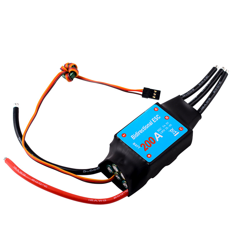 Zweirichtiger bürstenloser Regler 80A 100A 125A 200A – hohe Leistung für RC-Autos und Boote - Image 5