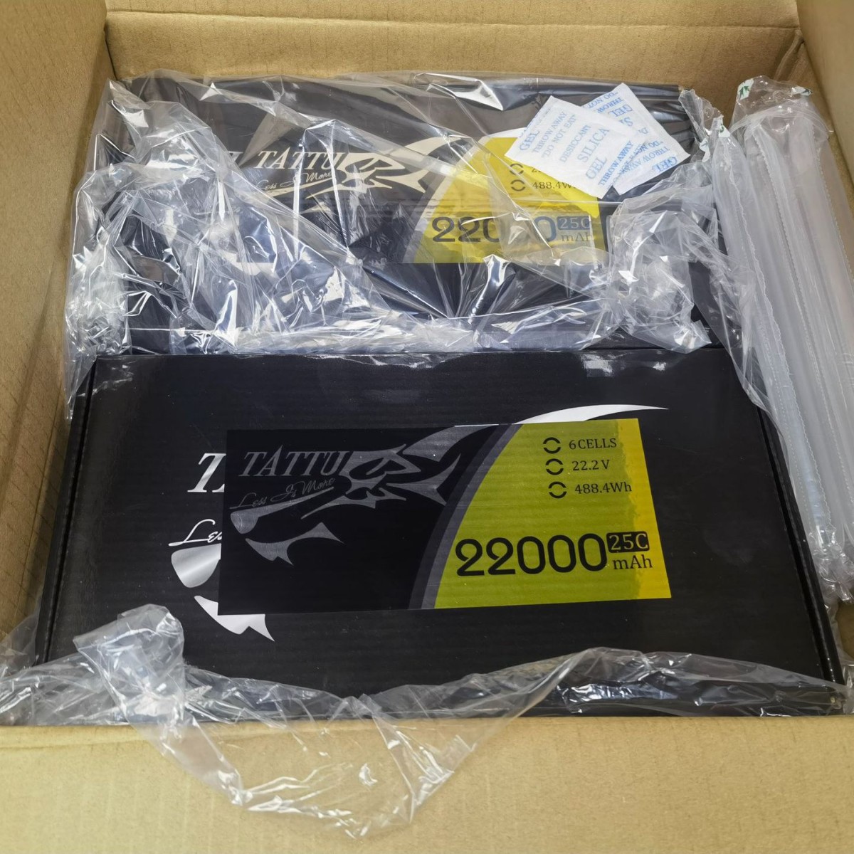 Grignard Tattu LiPo-Akku 16000 mAh / 22000 mAh 6S für Pflanzenschutz-Drohnen mit 10 kg Gewicht und 16 Liter Kapazität - Image 2