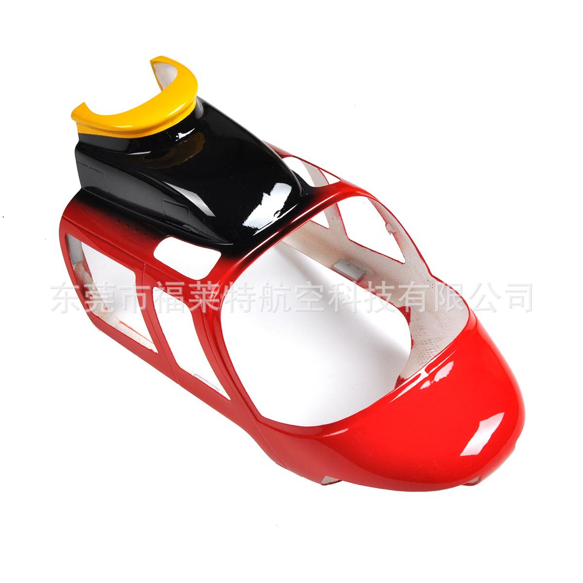 450 Size Glass Fiber Bell 206 Helicopter Body Scale Fuselage for RC Helicopter - Image 3