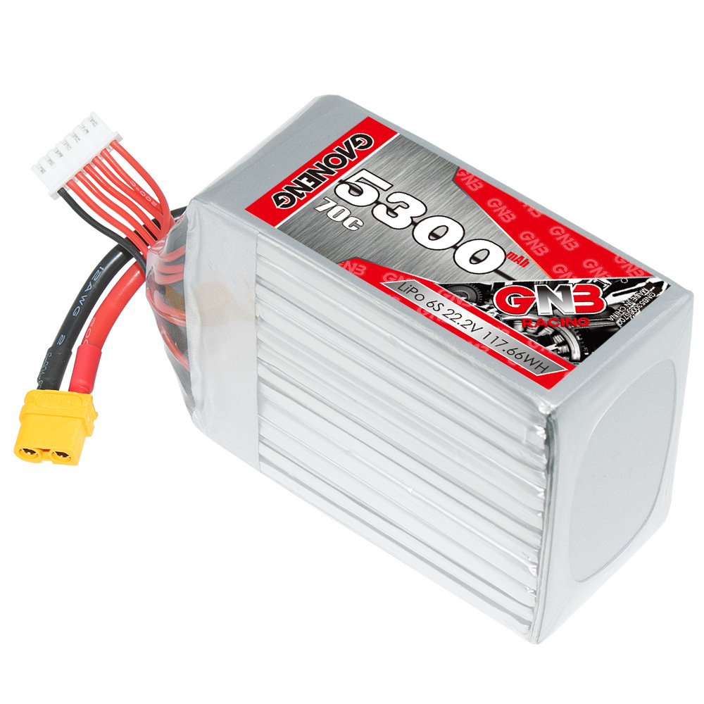 GNB High Energy 5300mAh 6S 22.2V 70C LiPo-Akku für RC-Autos, Schiffe, Flugzeuge und Roboter-Modelle - Image 3
